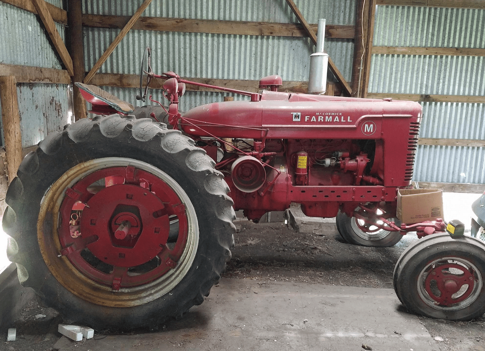 Farmall M tractor