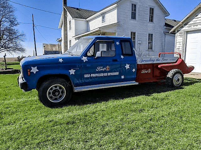 Ford Ranger Manure Spreader