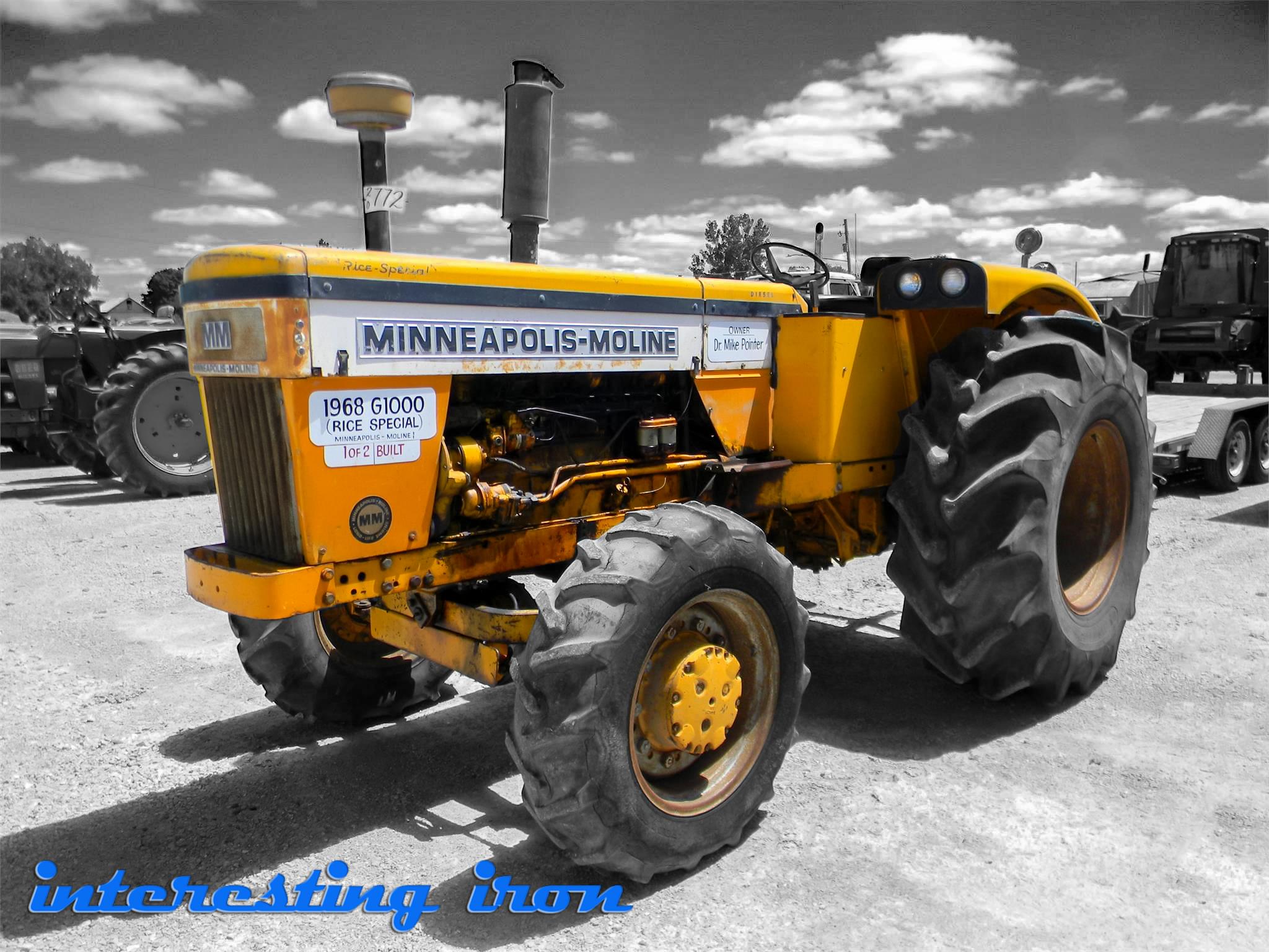 Minneapolis Moline G1000 Wheatland "Rice Special" FWA