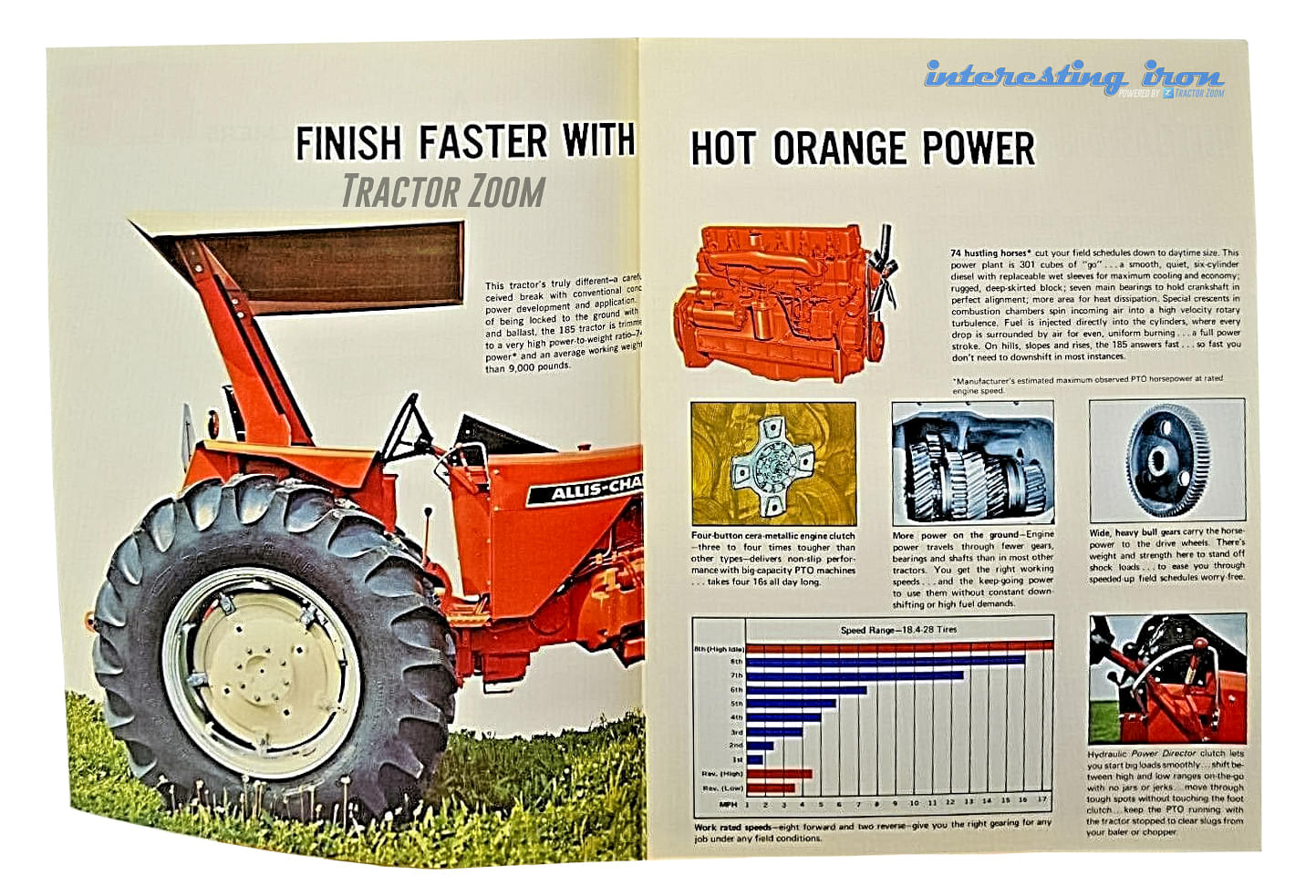 Allis Chalmers 185 brochure