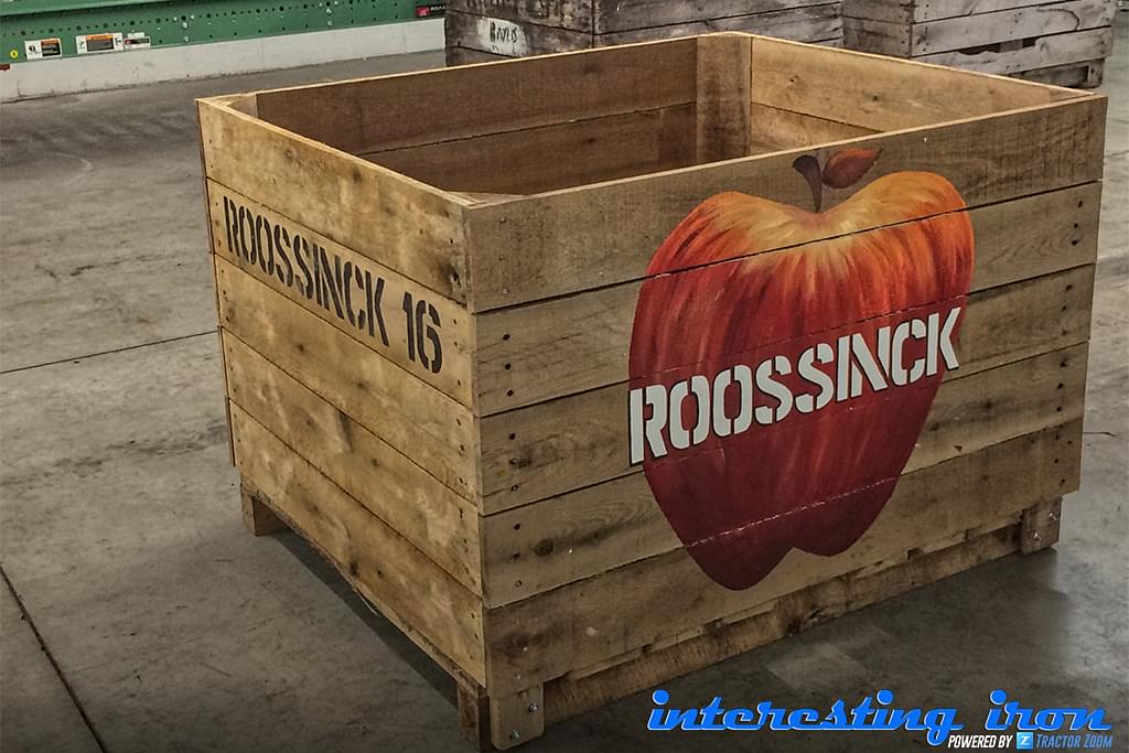 wooden apple box
