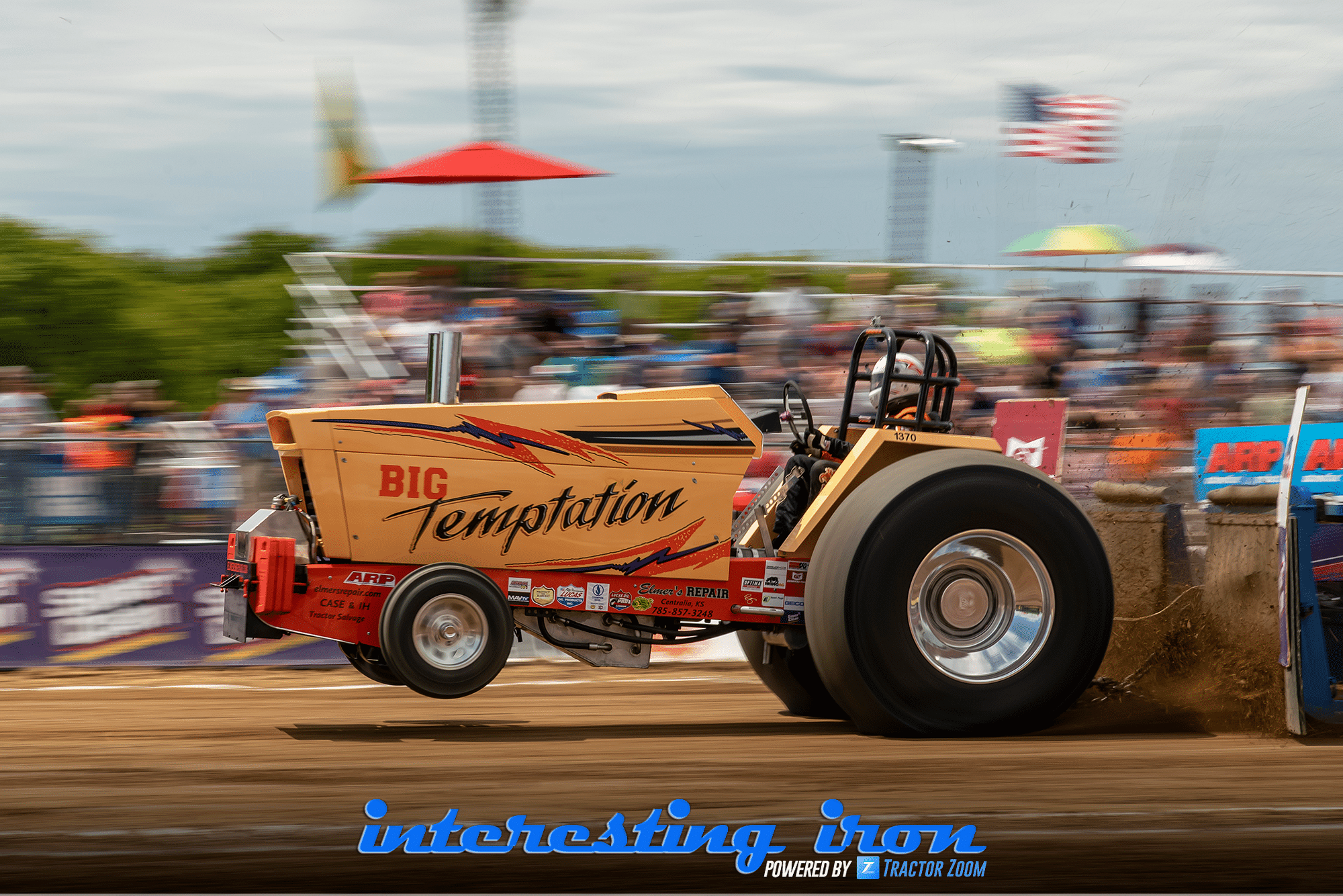 case 1370 big temptation pulling tractor Big Temptation