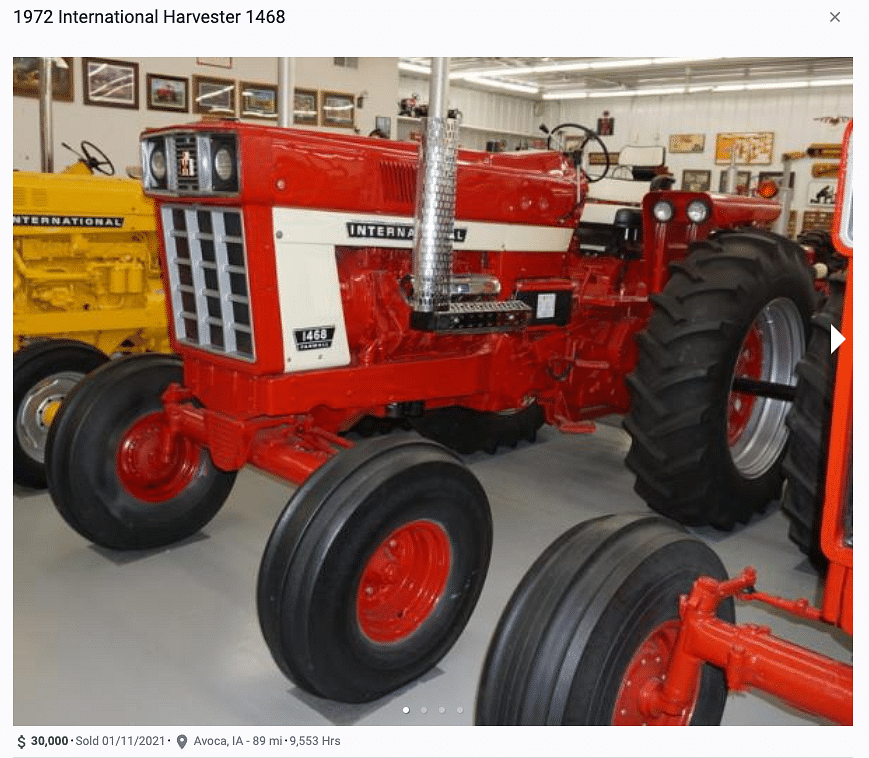 IH 1468 at Farmall Land