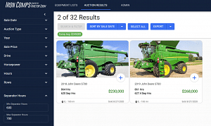 John Deere S780 Combine Between 600 And 700 Seperator Hours