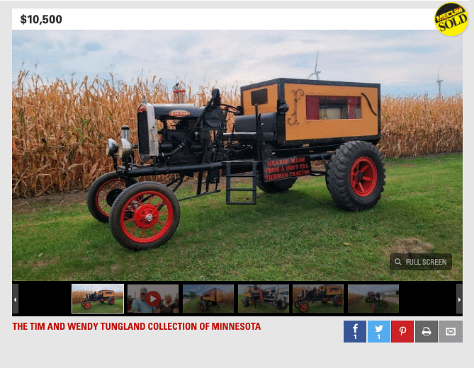 thieman tractor at mecum auction