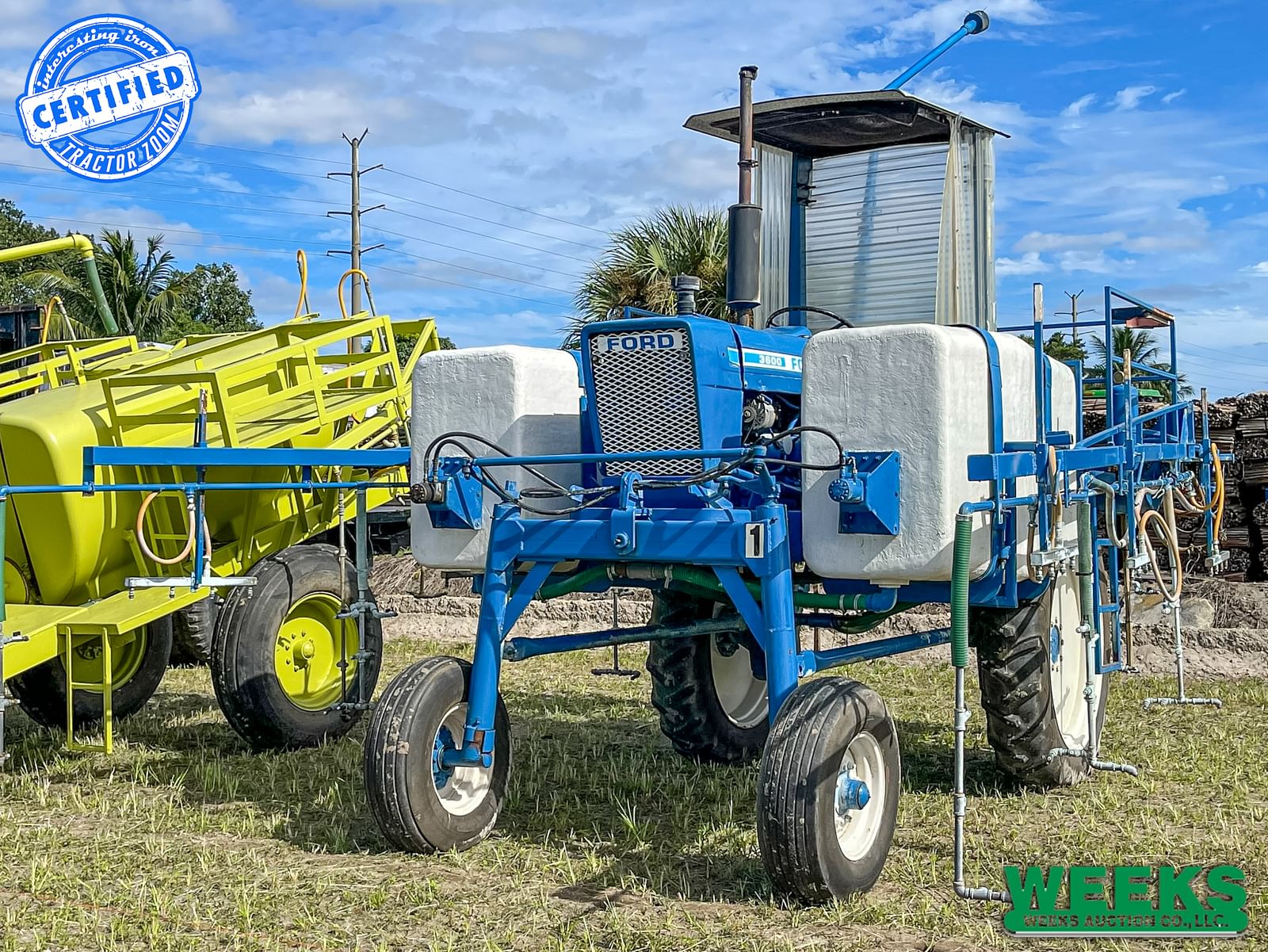 Ford 3600 Sprayer Setup