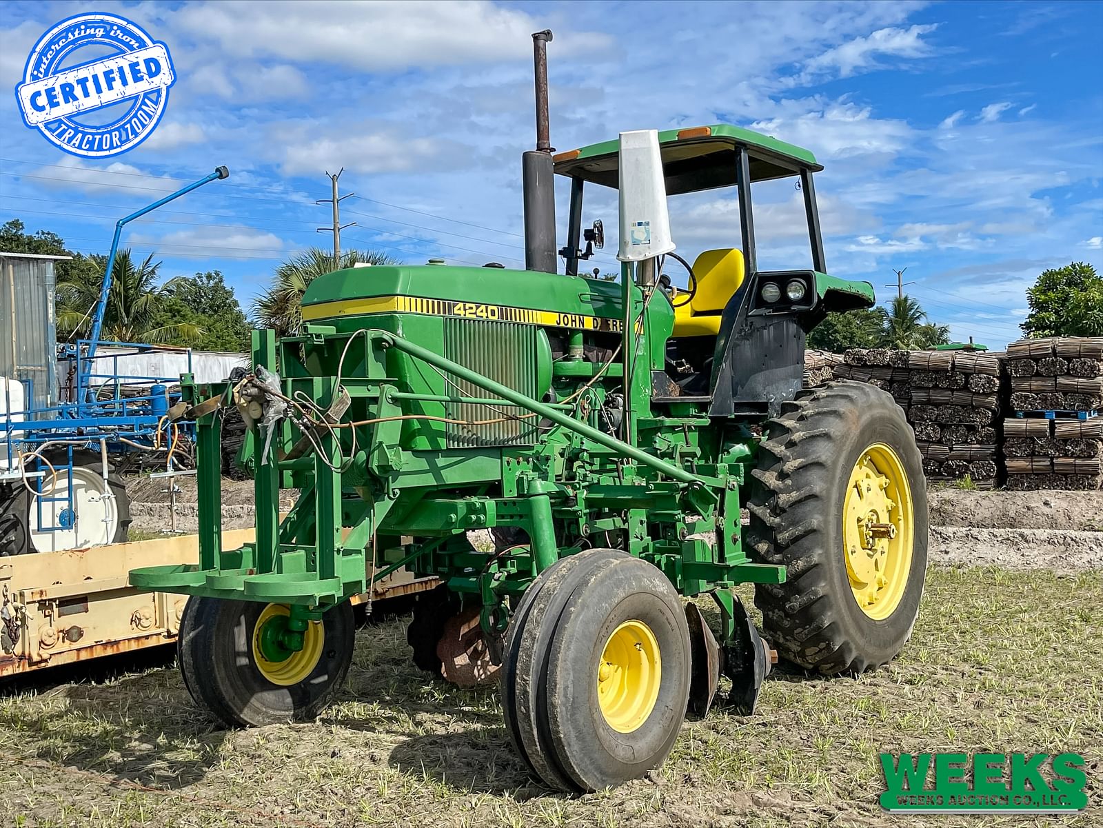 John Deere 4240 High Crop Tillage Setup