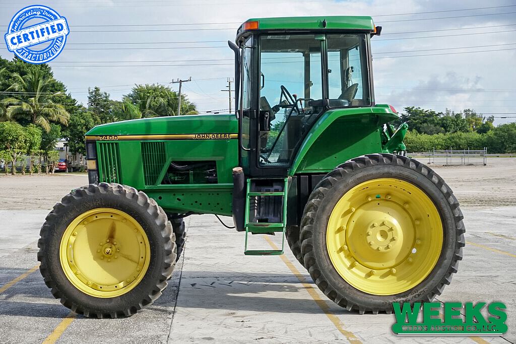 John Deere 7400 high crop