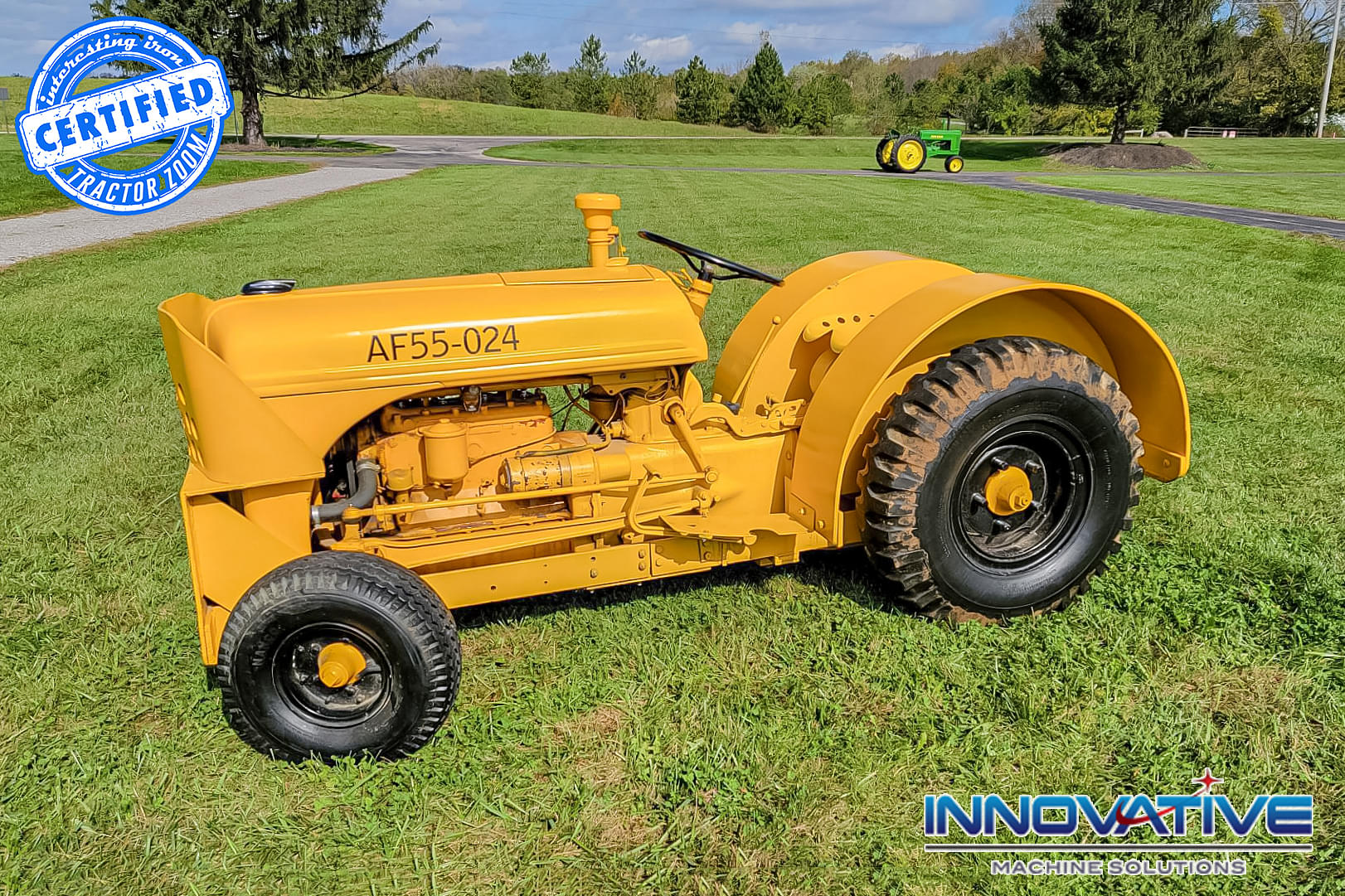 Ford BN0-40 tractor parked on the lawn