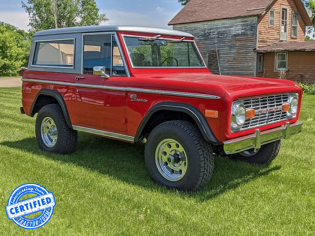 1st-generation Bronco prepped for auction