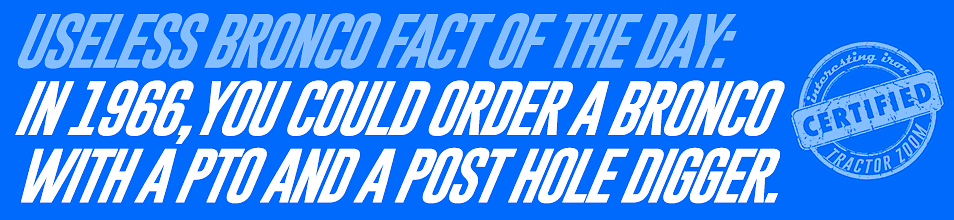 Ford Bronco fact