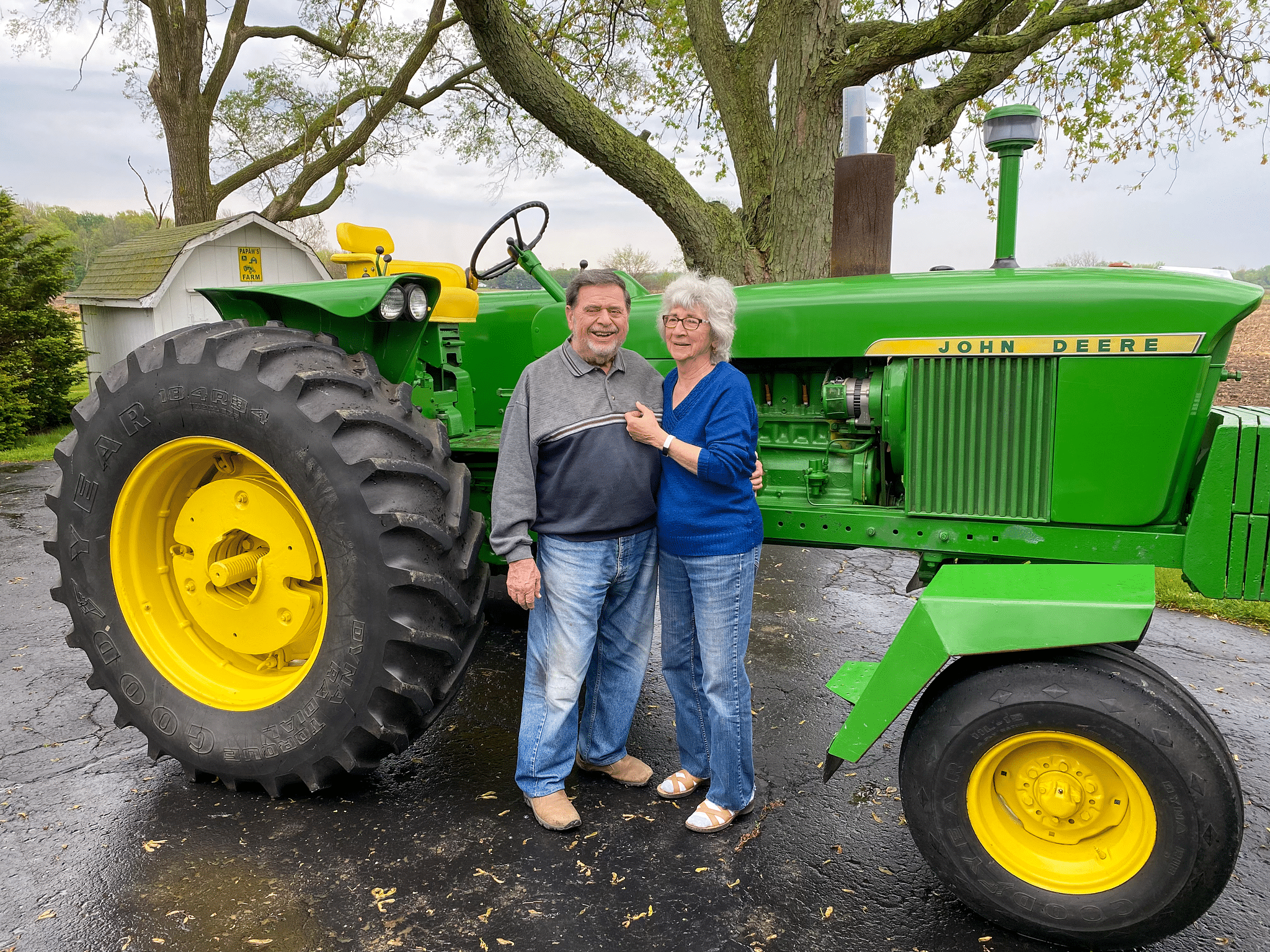 grandpa's tractor