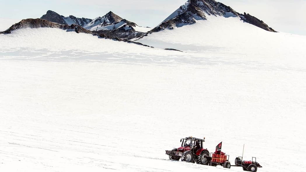 Massey Ferguson 5610 in Antarctica