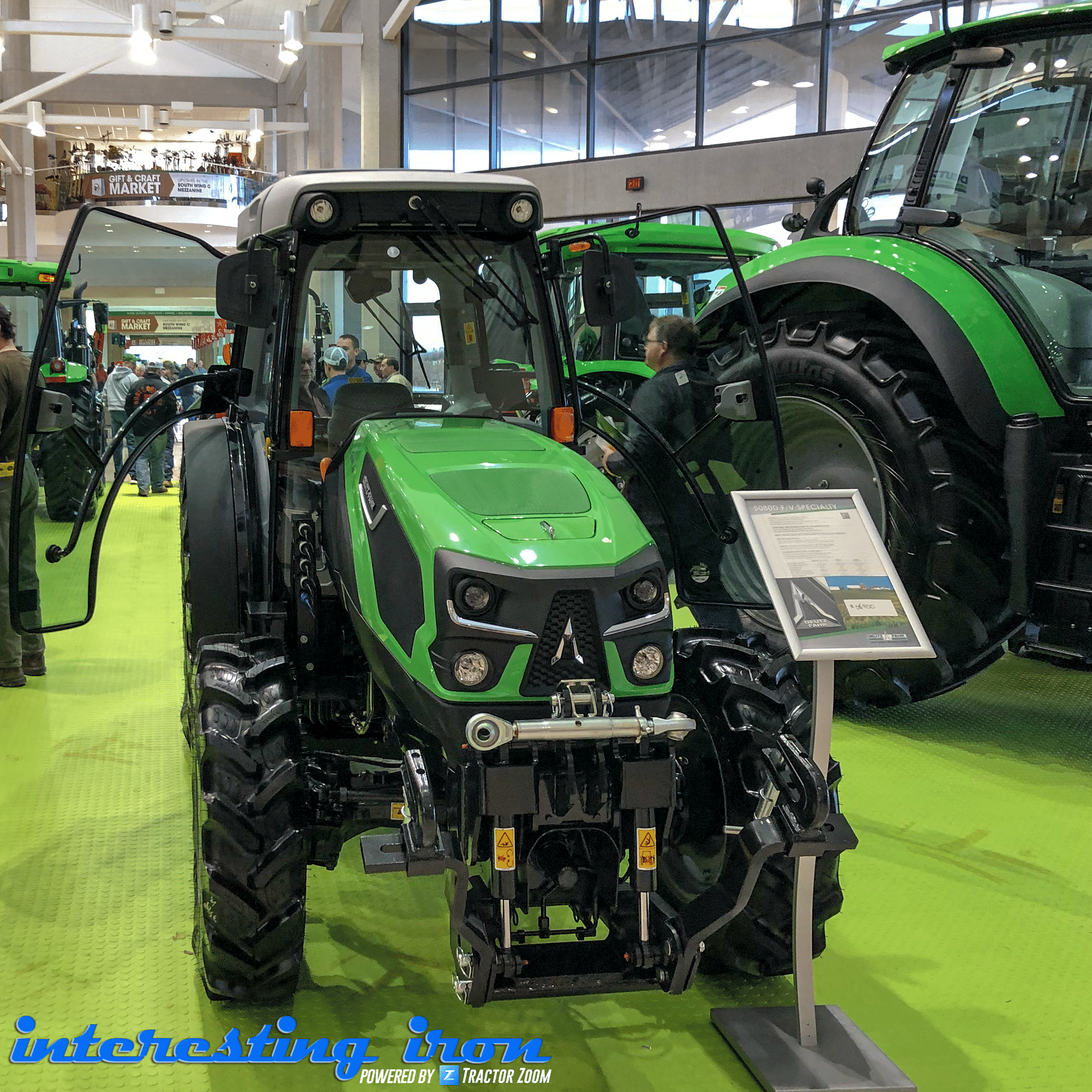 deutz fahr orchard tractor