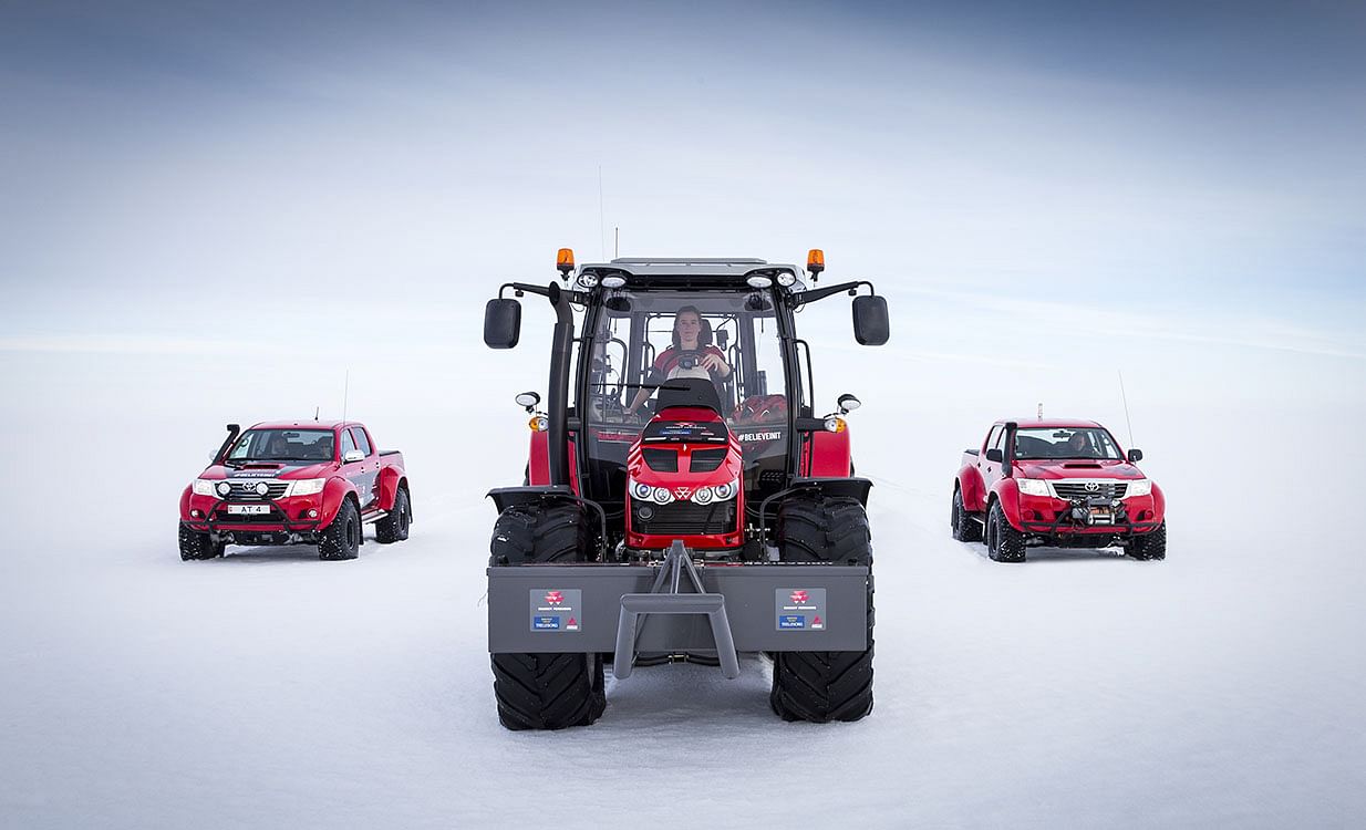 Massey Ferguson 5610 And Toyota Arctic Trucks