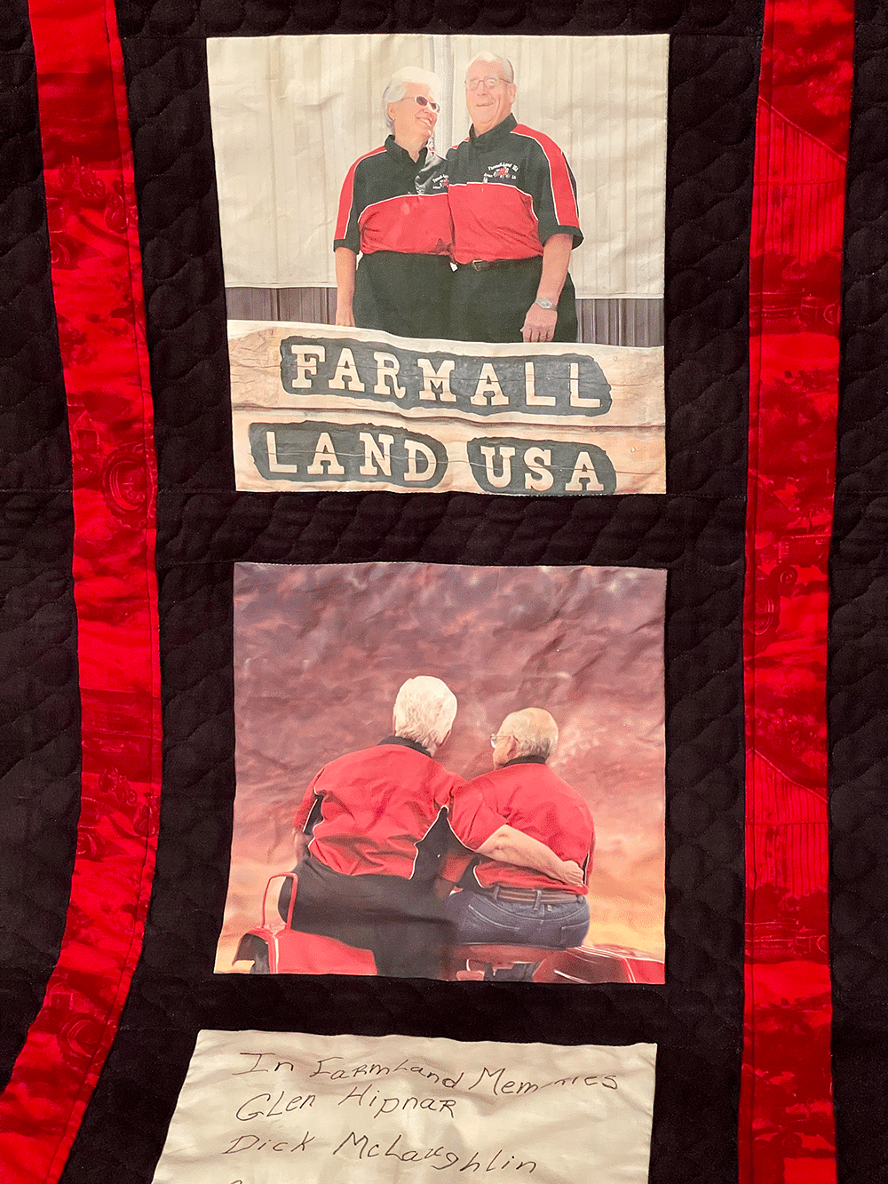 Farmall Land quilt