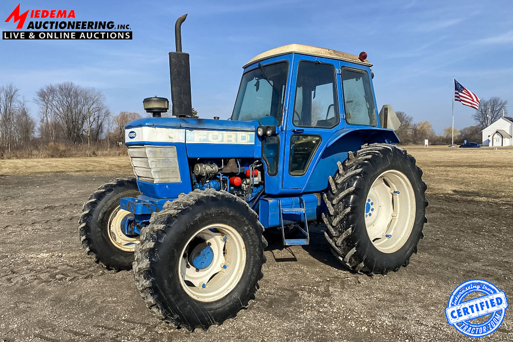 Ford 7710 tractor at auction