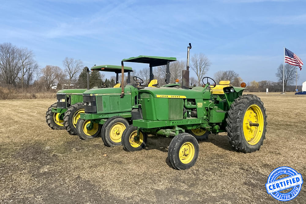 VanSingel Farms john deere tractors at auction