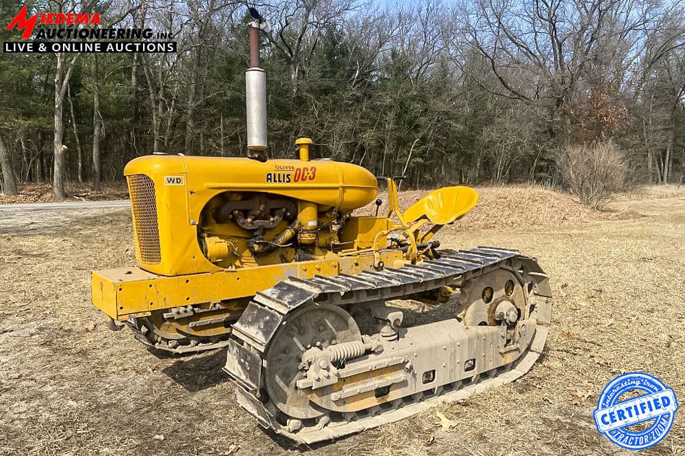 crawler tractor at auction