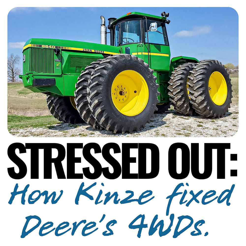 ヴィキー Stressed-Out: How Kinze fixed Deere's 4WDs - Tractor Zoom