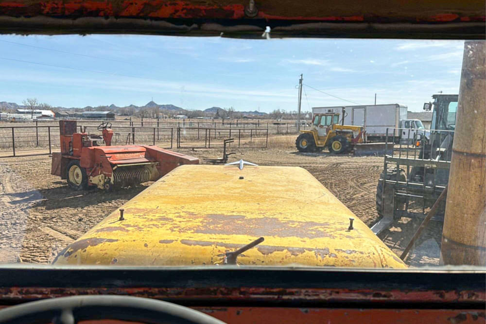 tractor cab and hood