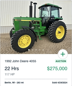 April Auctions 4055