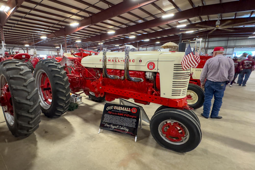 Don Scholting's GMC V-12-powered Farmall M
