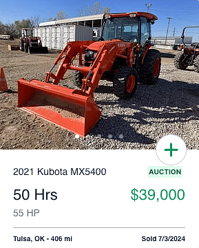 Kubota MX5400 Compact