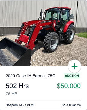 Case IH Farmall 75C