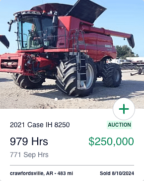 Case IH 8250 combine