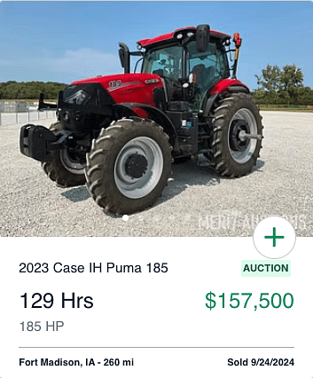 Utility Tractor Case IH Puma 185