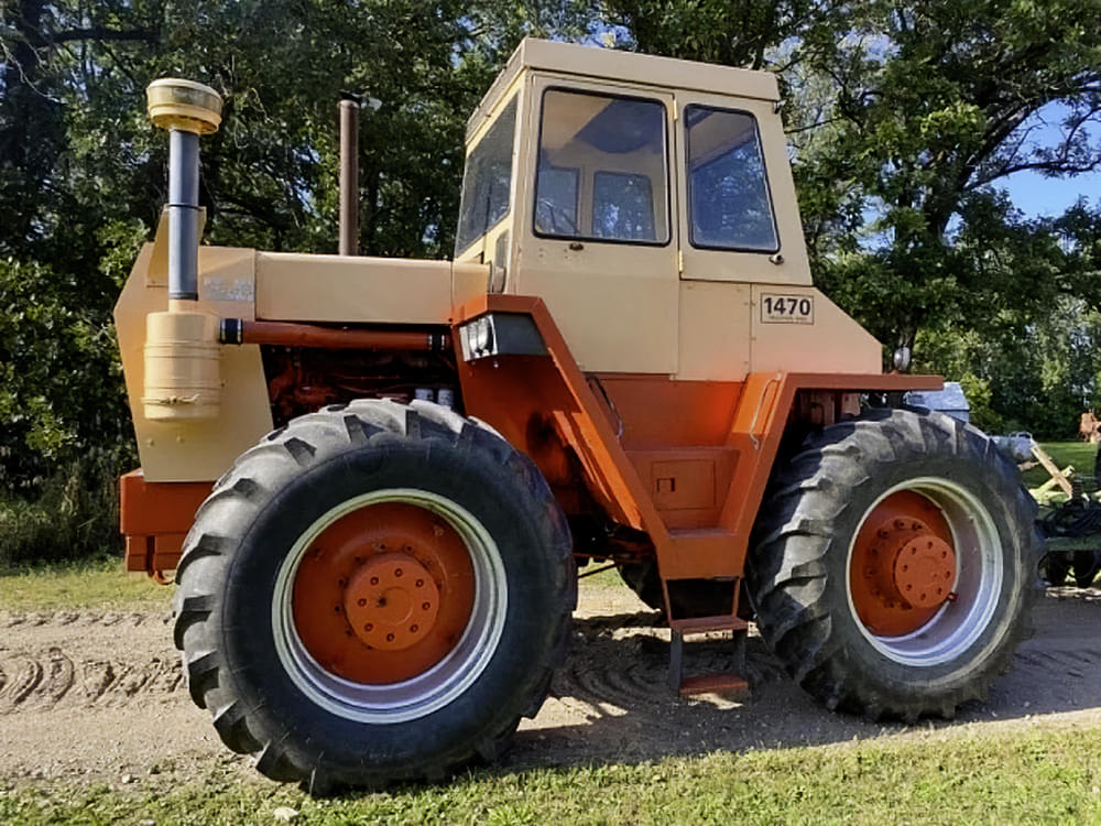 most interesting iron of 2024 mcmullen auctioneers case 1470 traction king