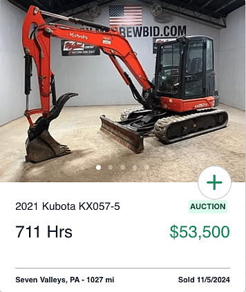 Kubota KX057 5