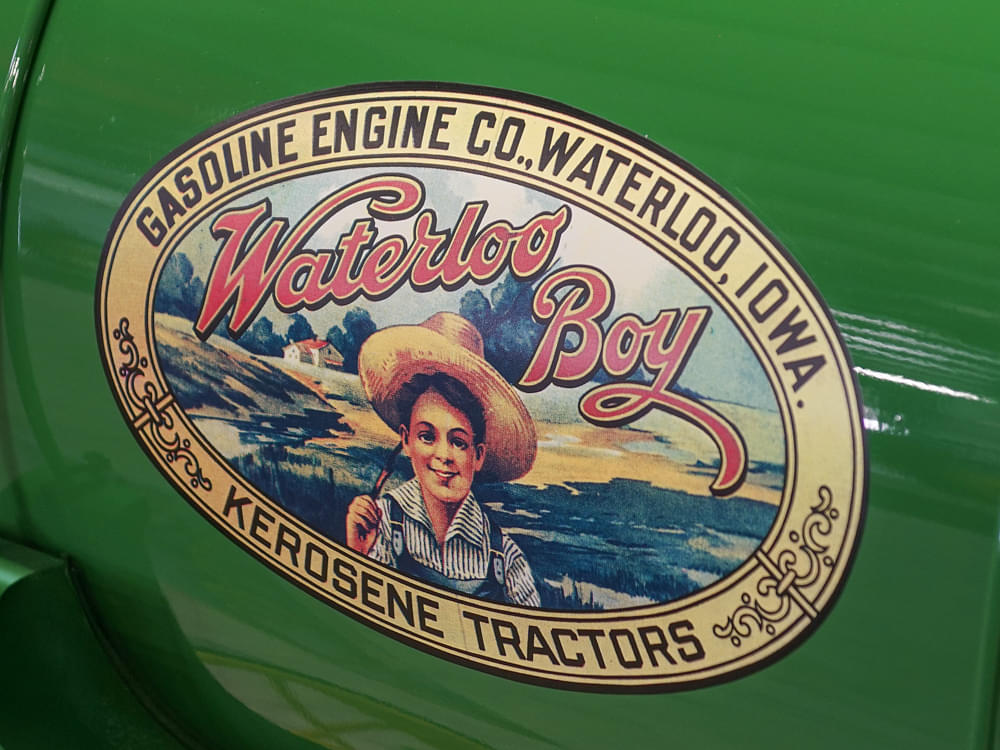 Waterloo Boy decal