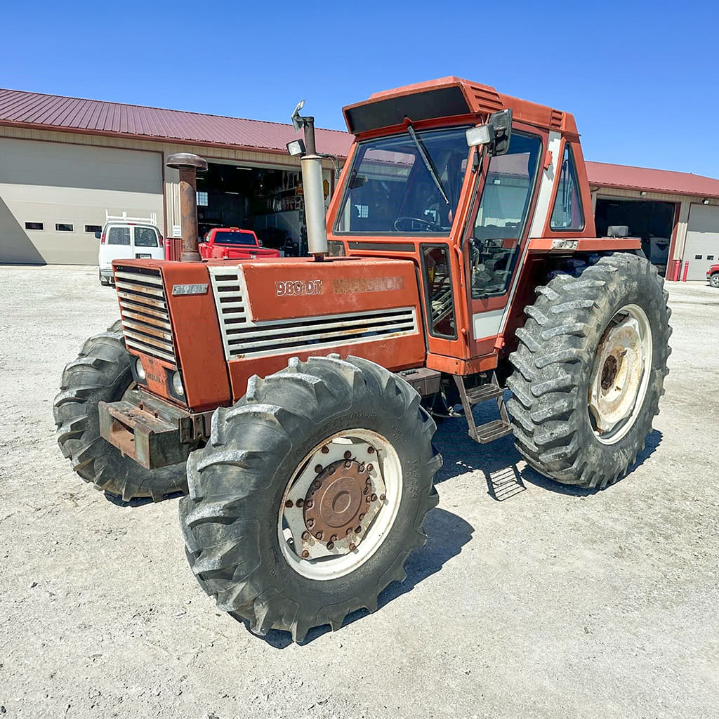 Interesting Iron Hesston 980DT Hero