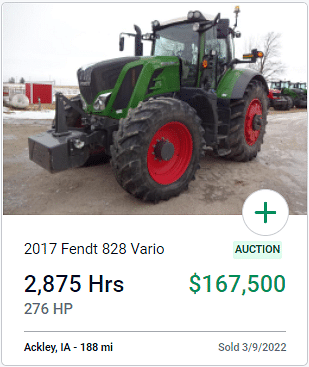 2017 Fendt 828 Vario