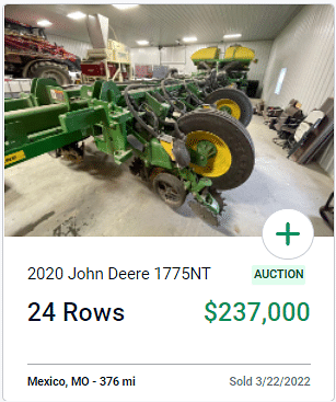 2020 John Deere 1775NT