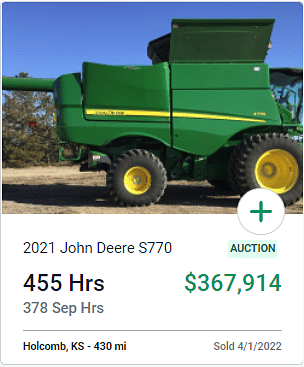 2021 John Deere S770