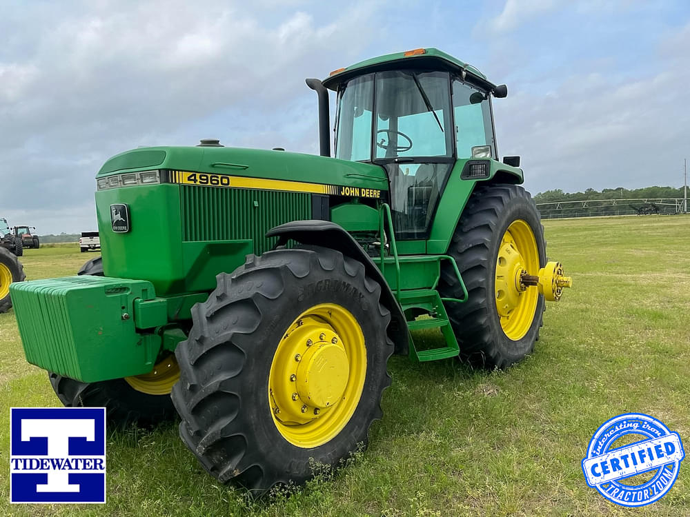 John Deere 4960 at a dealership in Georgia