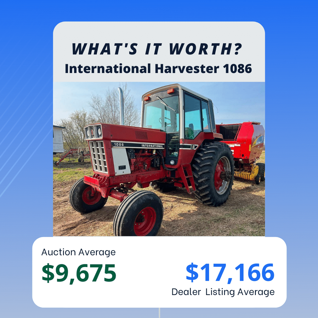 What is my International Harvester 1086 worth?