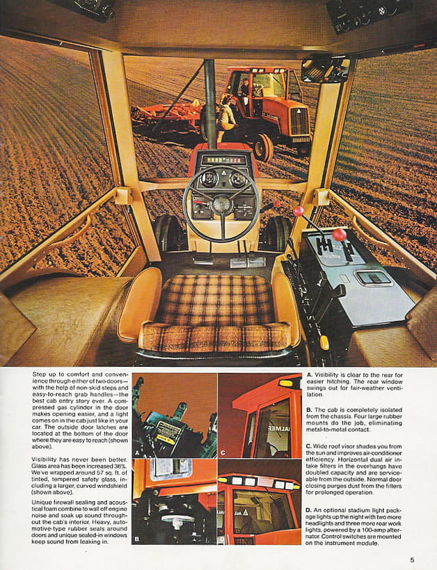 Allis Chalmers 8000-series cab