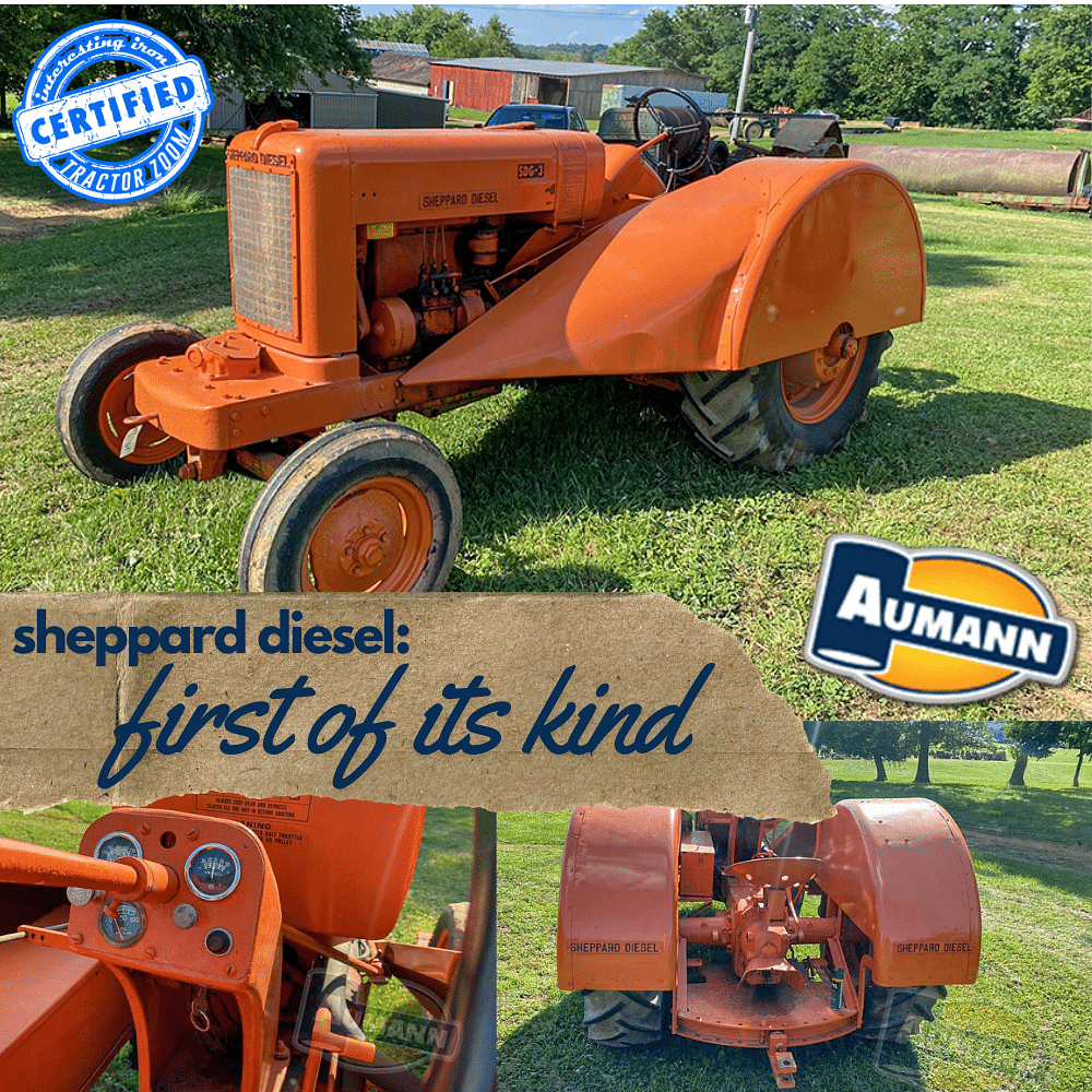 Sheppard Diesel SD-3 The of kind. Tractor Zoom