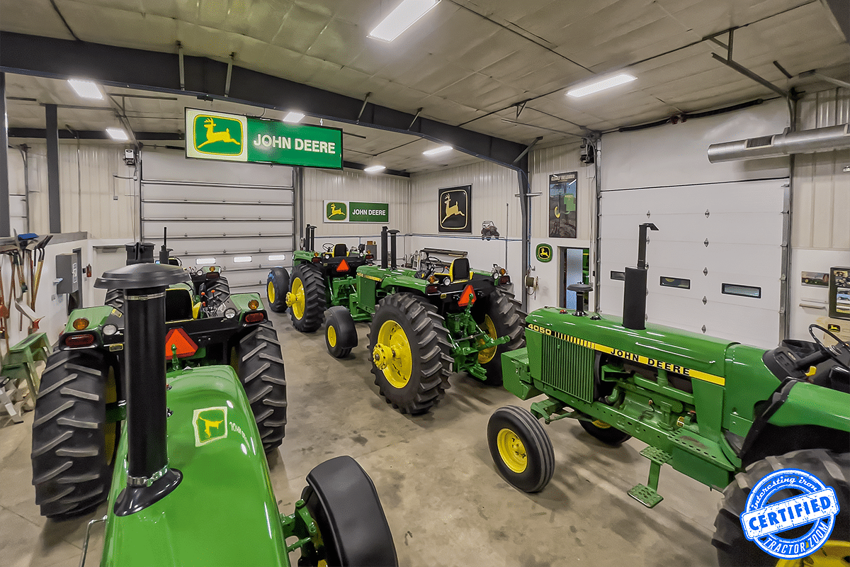 John Deere 4440 open-station iron horse Tribute