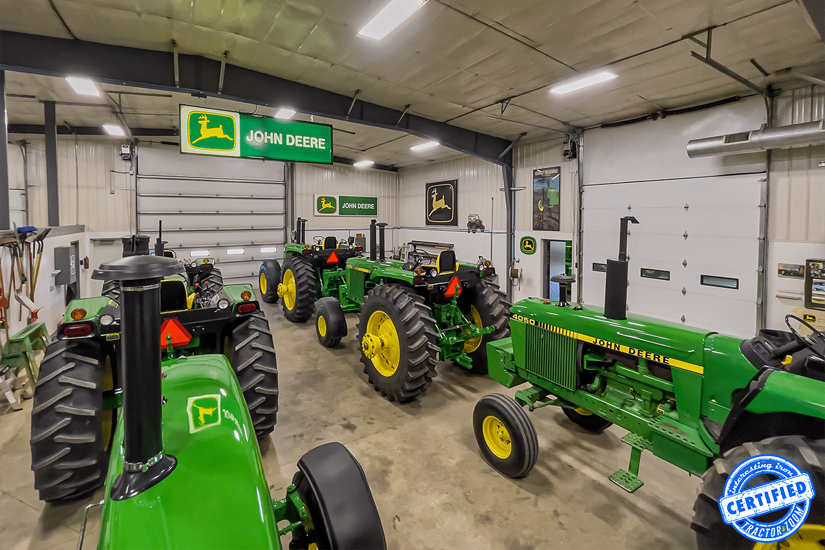 John Deere 4440 open-station iron horse Tribute