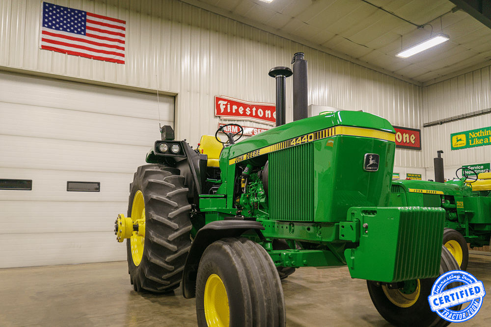 John Deere 4440 open-station Iron Horse tribute