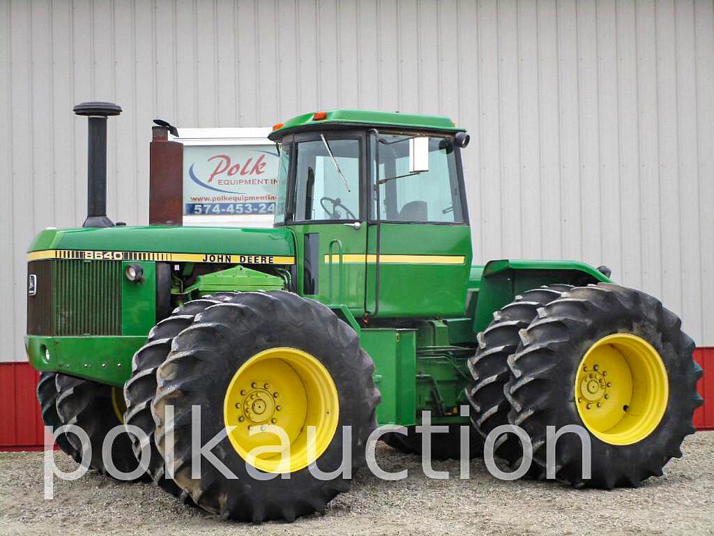 john deere 8640 at an indiana farm equipment auction