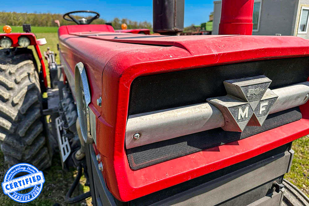 Massey 1150 at auction in Michigan