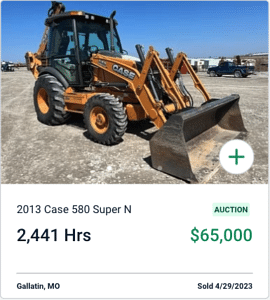 2013 Case 580 Super N Backhoe Loader April 2023