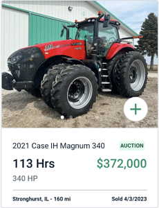 2021 Case IH Magnum 340 Tractor April 2023