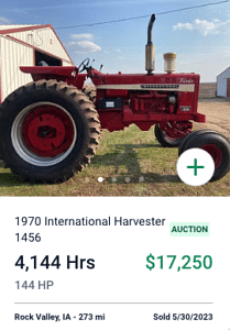 International Harvester 1456 Sold On May 30